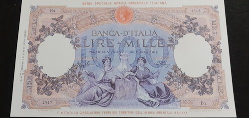 Banconota 1000 lire capranesi - banconota,