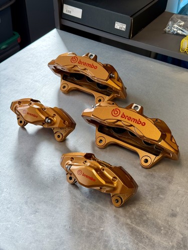 New gold brembo - gold, brake