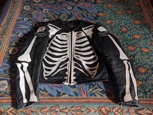 Giacca pelle vanson bones - di,