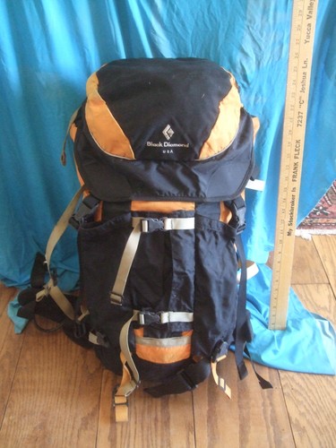 Zaino rampone vintage nero
