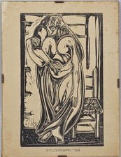 Rara xilografia originale 1968 - originale,