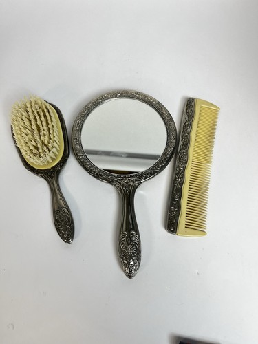 Set vanità vintage placcato - set,