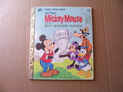 Little golden book - book, mickey