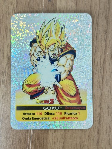 Carta lamincards goku - lamincards,
