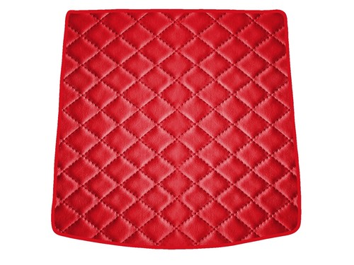 Rosso ecopelle trapuntata - ecopelle,