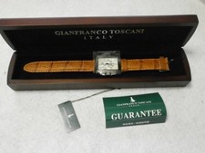 Quasi Italia Toscani G.Tosacani Uomo Quadrante Bianco