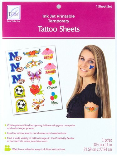 Foglio tatuaggio sarto giugno