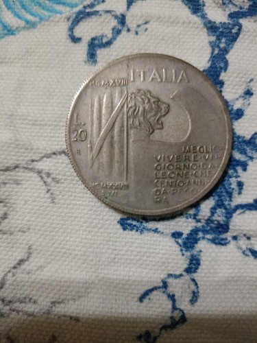 Moneta italia lire 1943 - 20,