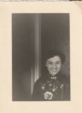 B3 -  Foto Photo Fotografia Anni 50 - Donna Abito Orientale