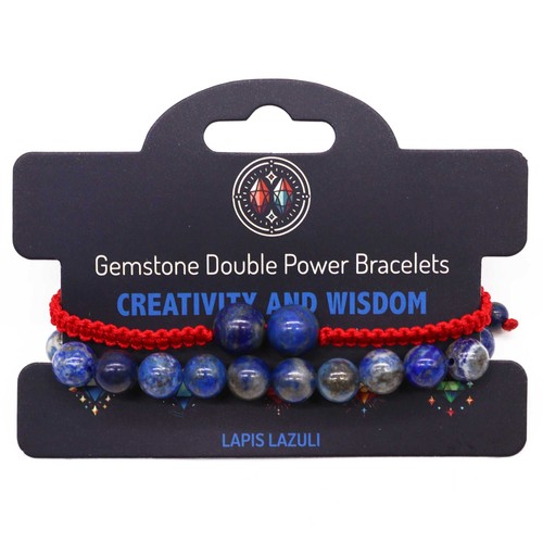 Bracciali gemma doppia - doppia, potenza