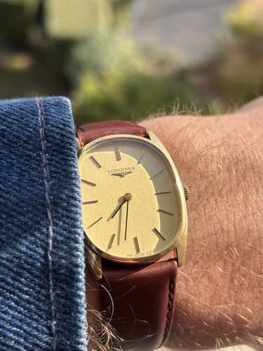 Orologio longines gold dress - gold,