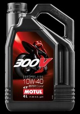 Olio motore 4L Motul 300V Factory Line Road Racing 10W-40