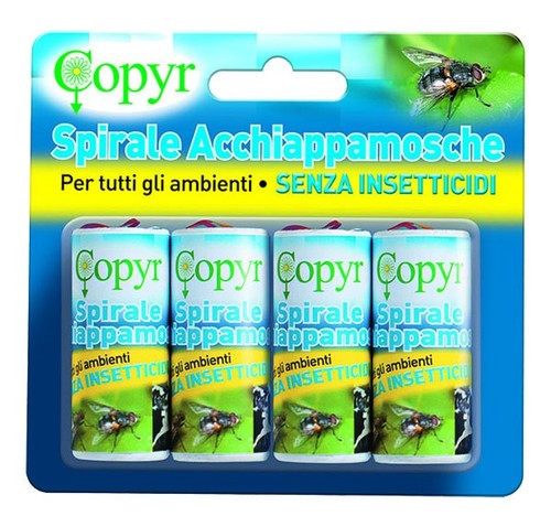 Spirale cattura mosche adesiva - cattura,