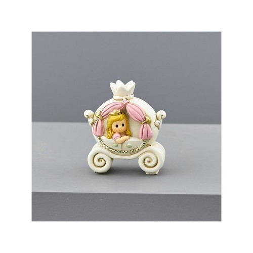 Statuetta principessa carrozza - principessa,