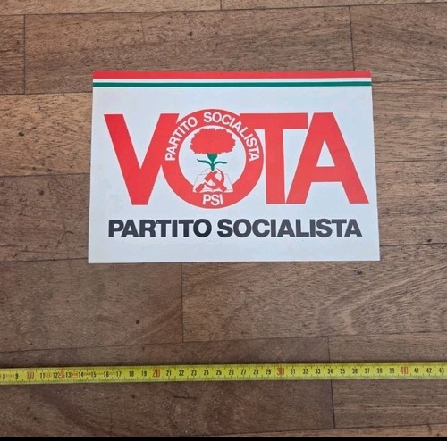 Adesivo politico vota partito - adesivo,