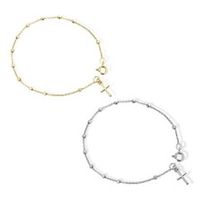 Bracciale rosario argento 925