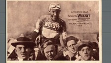 Sport Ciclismo Milano Sanremo Bici Wolsit 1925 F. piccolo non spedita
