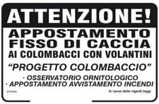 CARTELLO SEGNALETICO -