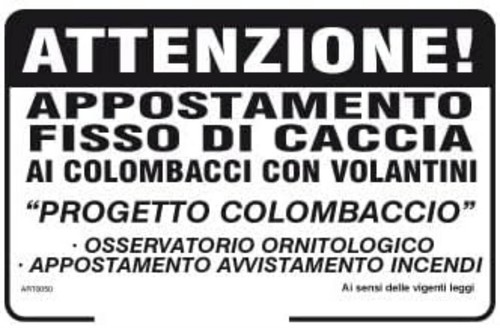 Cartello segnaletico - segnaletico,