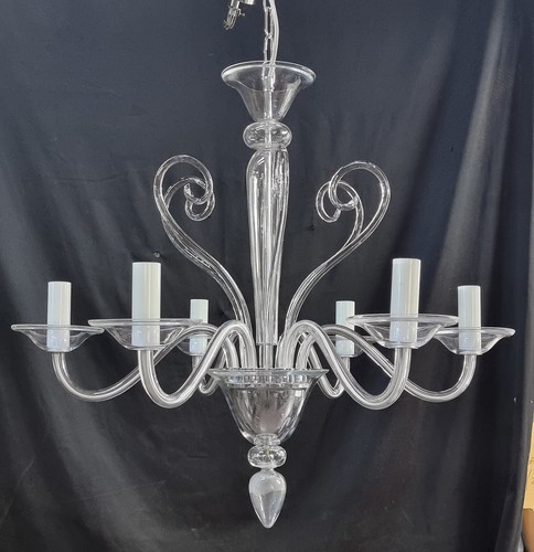 Lampadario murano murrina 6 - la,
