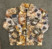 Giacca maglione nero gatto