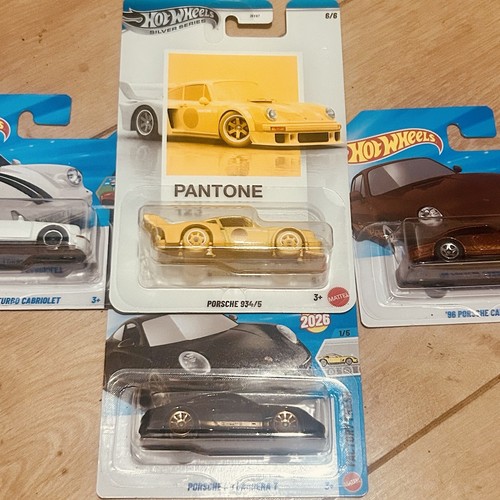 Hot wheels 4set porsche - wheels,