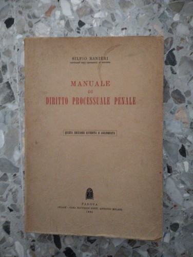 Manuale diritto processuale - diritto,