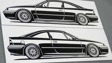 Adesivo Opel Calibra Turbo