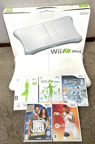 Wii fit balance board bundle - board,