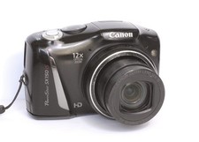 Canon Powershot SX150 IS 14 Mpx zoom 12x HD stabilizzata fotocamera Funzionante