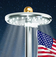 Deluxe Flag Pole Light ad