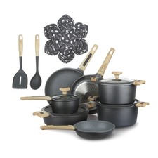 KASANOVA batteria pentole antiaderenti per induzione 16 pezzi Evolution