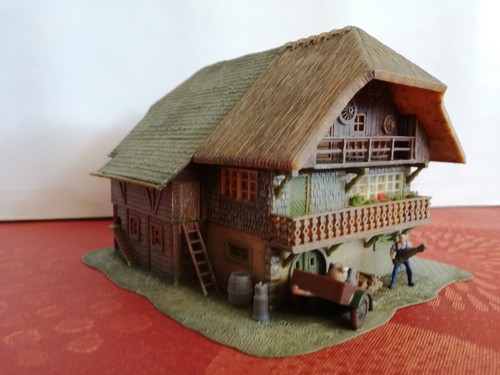 Baita montagna diorama - di,