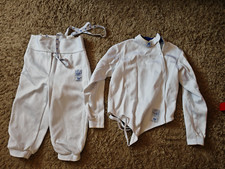 Scherma, giacca , pantaloni e corazzetta, FIE800N, uomo, destro, PBT fencing