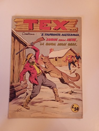 Tex albo oro prima - tex,
