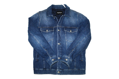 Dondup giacca denim trapuntata - denim,