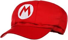 Cappello Cosplay Super Mario Bros Rosso Misura Adulto