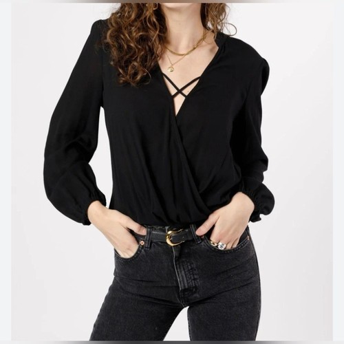 Top maniche lunghe nuovo - top,