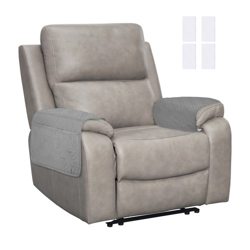 Pezzi copri braccioli grigio - 2,
