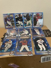 Lotto 10 carte Bowman Chrome