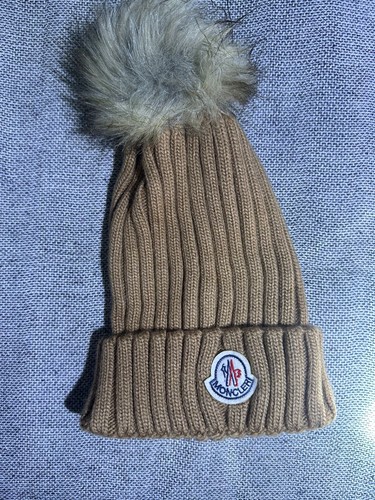 Cappello moncler marrone con - marrone,