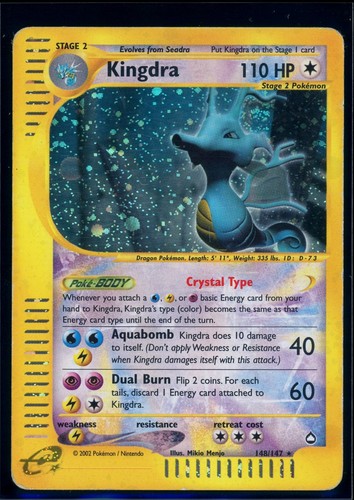 Pokemon aquapolis 148 147 - -, #148/147