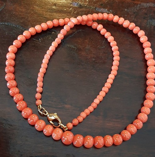 Bellissima collana corallo - bellissima, collana-corallo-