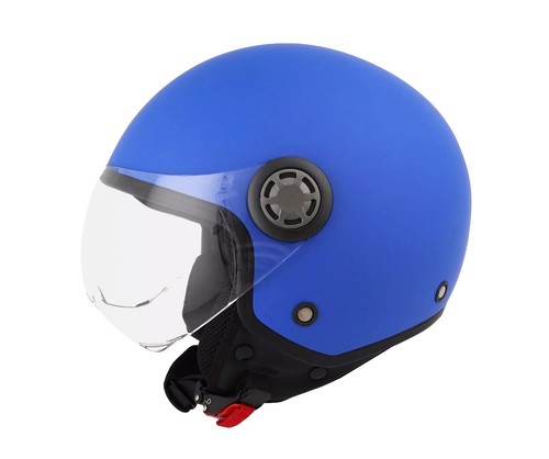 Casco jet con visiera - con,