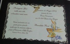 Inviti PRIMA COMUNIONE bambino