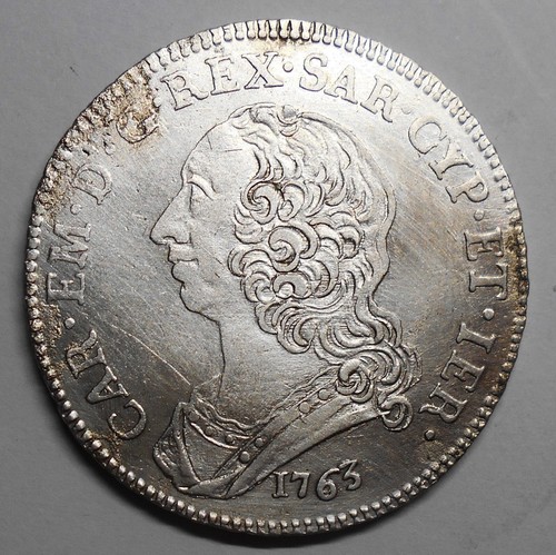 Carlo emanuele iii scudo - carlo,