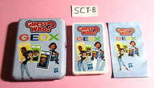 GIOCO DI CARTE "GEOX",GUESS WHO ?(INDOVINA CHI)-(CUSTODIA+REGOLE,CARTE SIGILLATE