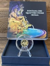Moneta 10 Euro oro Fontana dei