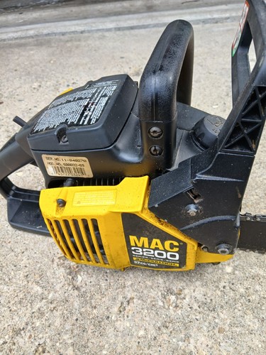 Mcculloch mac 3200 - mac, chainsaw