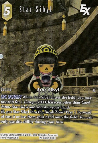 Final fantasy tcg - fantasy, star